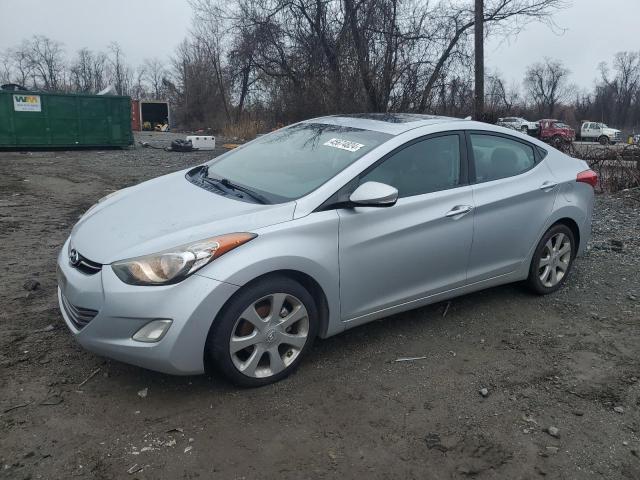 5NPDH4AE5CH107001 - 2012 HYUNDAI ELANTRA GLS SILVER photo 1