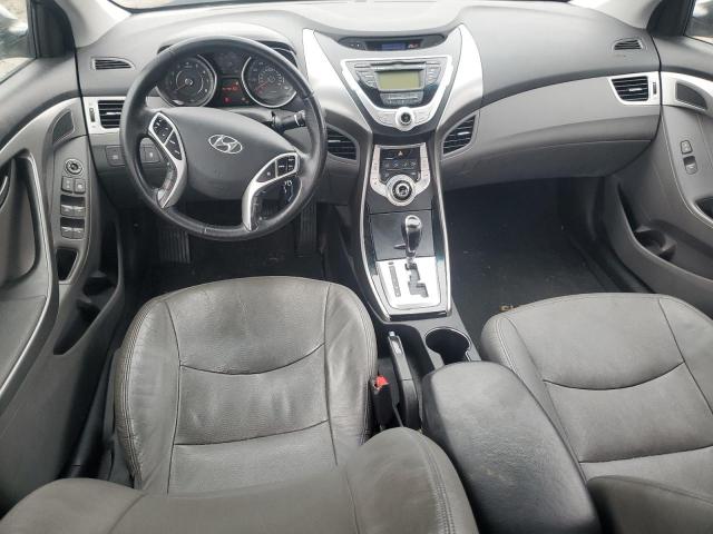 5NPDH4AE5CH107001 - 2012 HYUNDAI ELANTRA GLS SILVER photo 8