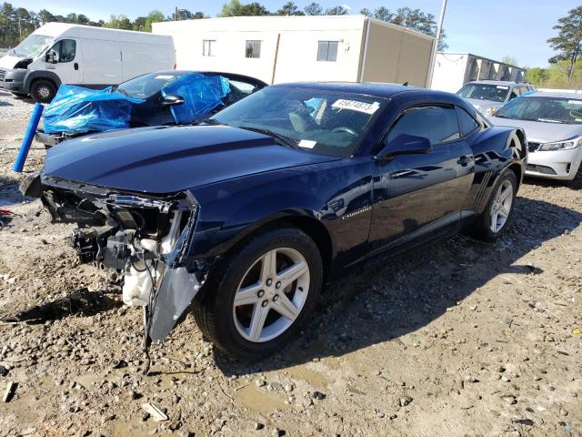 2G1FB1EVXA9165293 - 2010 CHEVROLET CAMARO LT BLUE photo 1