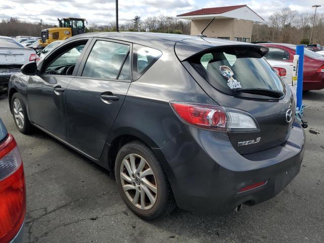 JM1BL1L83D1707875 - 2013 MAZDA 3 I GRAY photo 2