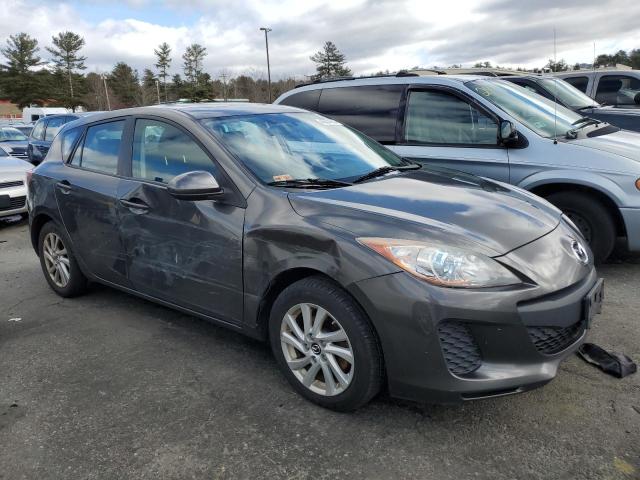 JM1BL1L83D1707875 - 2013 MAZDA 3 I GRAY photo 4