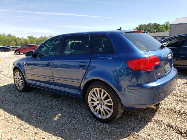 WAUNF78P37A163600 - 2007 AUDI A3 2.0 PREMIUM BLUE photo 2