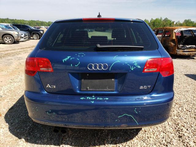 WAUNF78P37A163600 - 2007 AUDI A3 2.0 PREMIUM BLUE photo 6