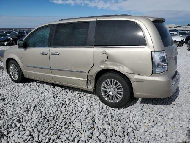 2C4RC1CG6FR742110 - 2015 CHRYSLER TOWN & COU TOURING L TAN photo 2