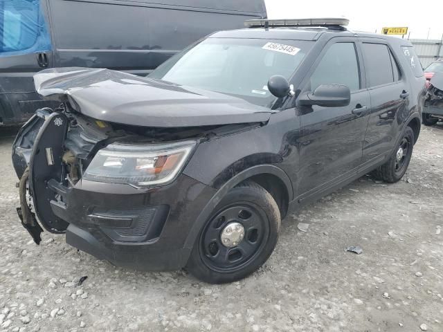 1FM5K8AR5GGC26379 - 2016 FORD EXPLORER POLICE INTERCEPTOR 黑色 照片 1