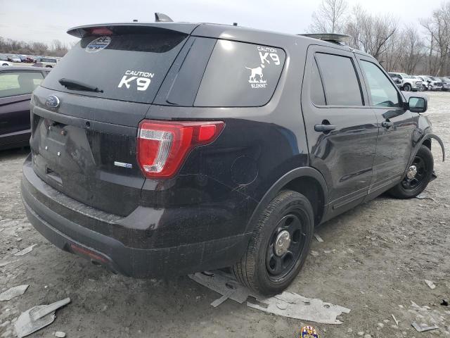 1FM5K8AR5GGC26379 - 2016 FORD EXPLORER POLICE INTERCEPTOR 黑色 照片 3