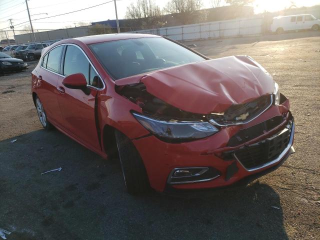 3G1BF6SM4HS524341 - 2017 CHEVROLET CRUZE PREMIER RED photo 4