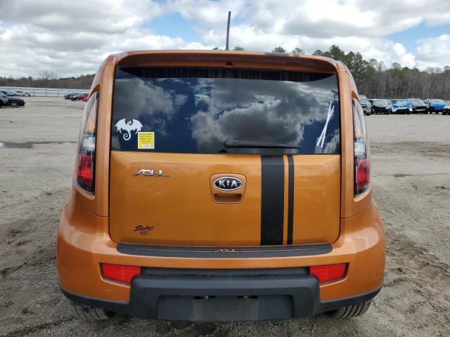 KNDJT2A24A7111859 - 2010 KIA SOUL + ORANGE photo 6