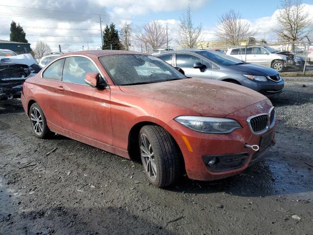 WBA2J3C56JVD48727 - 2018 BMW 230XI ORANGE photo 4