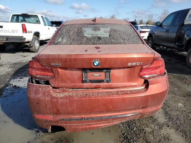 WBA2J3C56JVD48727 - 2018 BMW 230XI ORANGE photo 6