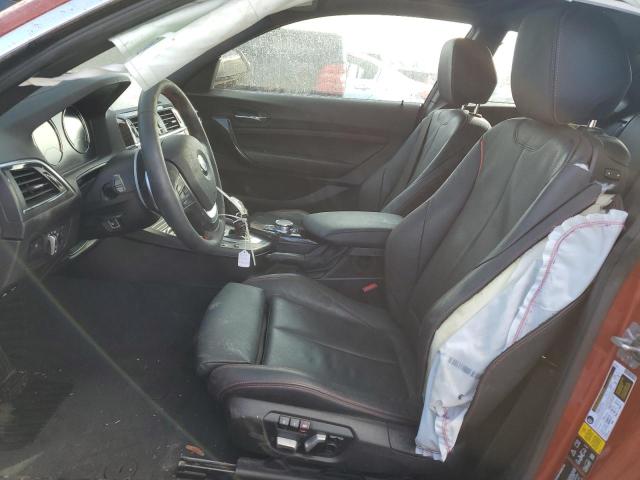 WBA2J3C56JVD48727 - 2018 BMW 230XI ORANGE photo 7