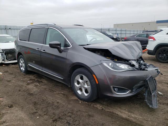 2C4RC1EG4HR533187 - 2017 CHRYSLER PACIFICA TOURING L PLUS GRAY photo 4