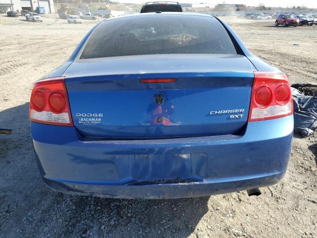 2B3CA3CV6AH175578 - 2010 DODGE CHARGER SXT BLUE photo 6