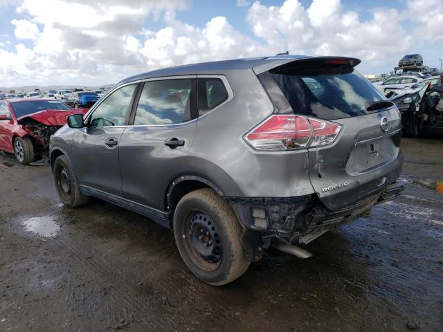 5N1AT2MT0GC744309 - 2016 NISSAN ROGUE S GRAY photo 2