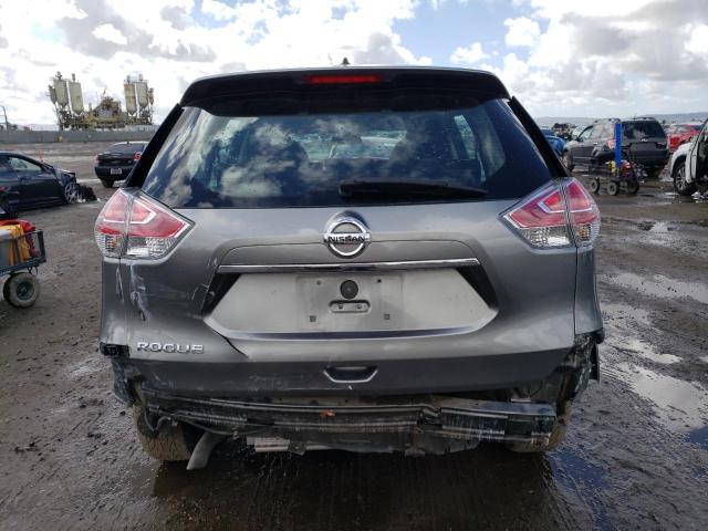 5N1AT2MT0GC744309 - 2016 NISSAN ROGUE S GRAY photo 6