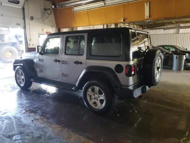 1C4HJXDG6JW116916 - 2018 JEEP WRANGLER U SPORT SILVER photo 2