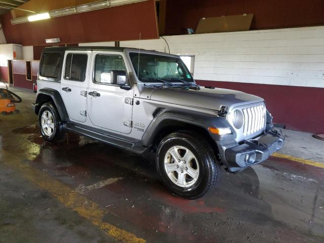 1C4HJXDG6JW116916 - 2018 JEEP WRANGLER U SPORT SILVER photo 4