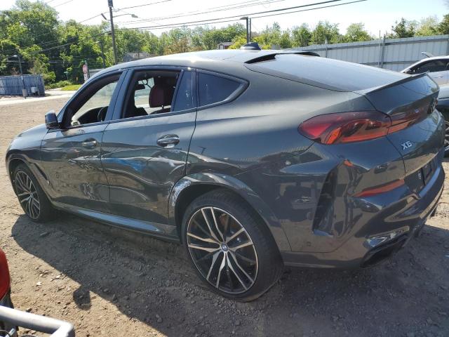 5UXCY8C09N9J14399 - 2022 BMW X6 M50I GRAY photo 2