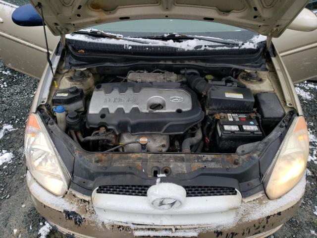 KMHCN45C37U115599 - 2007 HYUNDAI ACCENT GLS BROWN photo 11