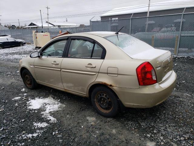 KMHCN45C37U115599 - 2007 HYUNDAI ACCENT GLS BROWN photo 2