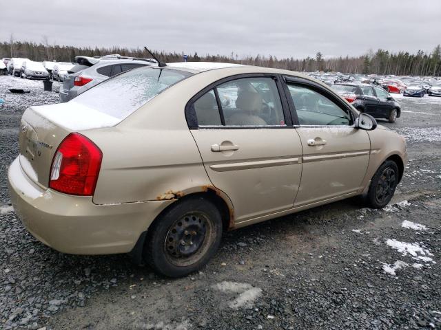 KMHCN45C37U115599 - 2007 HYUNDAI ACCENT GLS BROWN photo 3