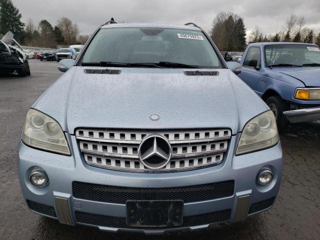 4JGBB72E88A372921 - 2008 MERCEDES-BENZ ML 550 BLUE photo 5