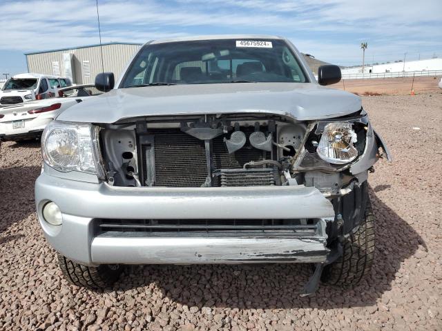 5TELU42NX7Z402426 - 2007 TOYOTA TACOMA DOUBLE CAB SILVER photo 5