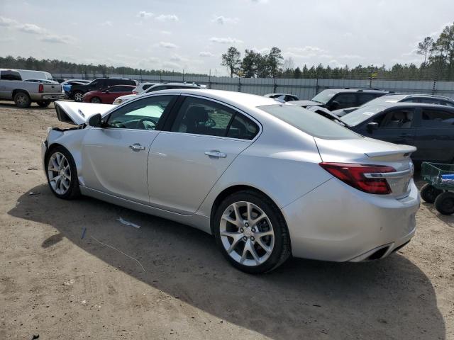 2G4GU5GX5E9243069 - 2014 BUICK REGAL GS SILVER photo 2