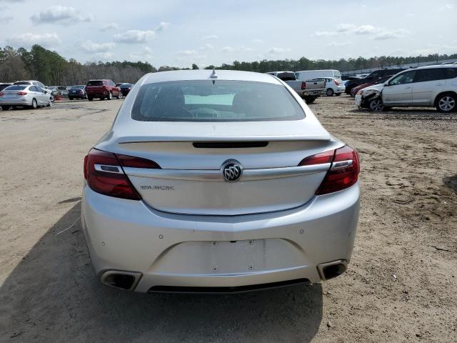 2G4GU5GX5E9243069 - 2014 BUICK REGAL GS SILVER photo 6