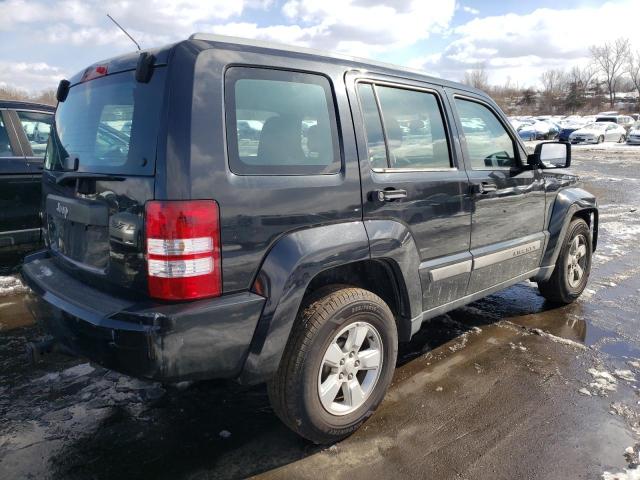 1J4PN2GK5BW575174 - 2011 JEEP LIBERTY SPORT BLACK photo 3