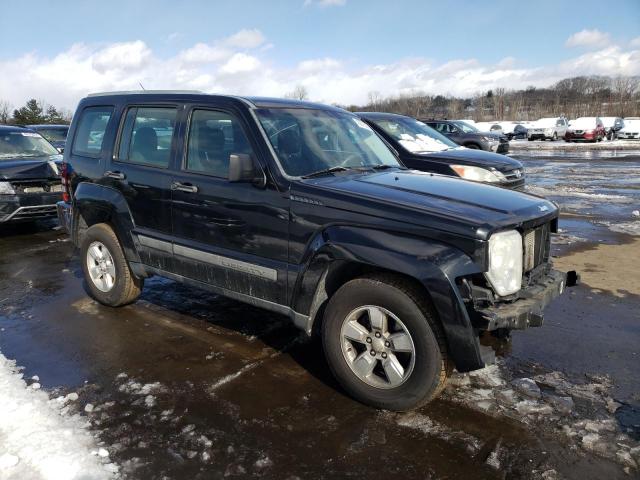 1J4PN2GK5BW575174 - 2011 JEEP LIBERTY SPORT BLACK photo 4