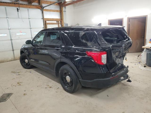 1FM5K8AB8PGA84743 - 2023 FORD EXPLORER POLICE INTERCEPTOR BLACK photo 2