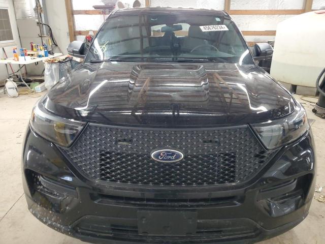 1FM5K8AB8PGA84743 - 2023 FORD EXPLORER POLICE INTERCEPTOR Սև լուսանկար 5