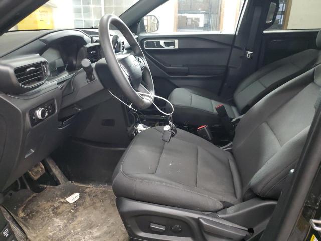 1FM5K8AB8PGA84743 - 2023 FORD EXPLORER POLICE INTERCEPTOR Սև լուսանկար 7