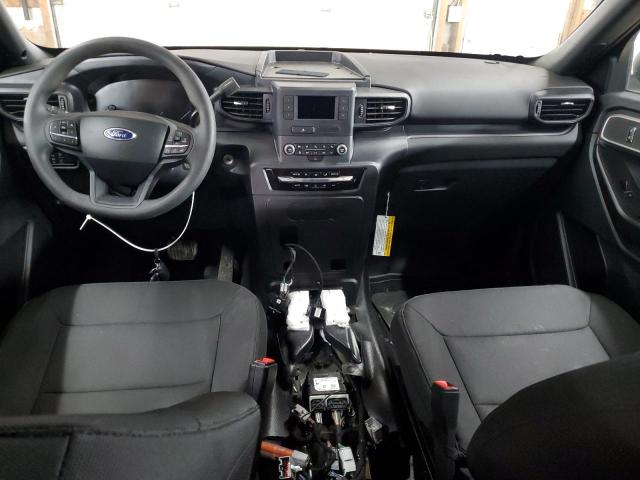 1FM5K8AB8PGA84743 - 2023 FORD EXPLORER POLICE INTERCEPTOR Սև լուսանկար 8