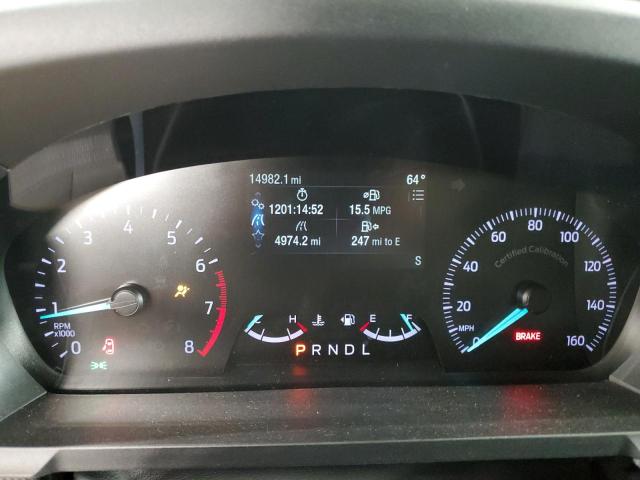 1FM5K8AB8PGA84743 - 2023 FORD EXPLORER POLICE INTERCEPTOR Սև լուսանկար 9