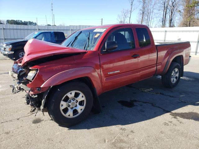 5TFTX4GN3CX007666 - 2012 TOYOTA TACOMA PRERUNNER ACCESS CAB RED photo 1