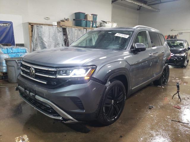 1V2BR2CA0MC510897 - 2021 VOLKSWAGEN ATLAS SEL 灰色 照片 1