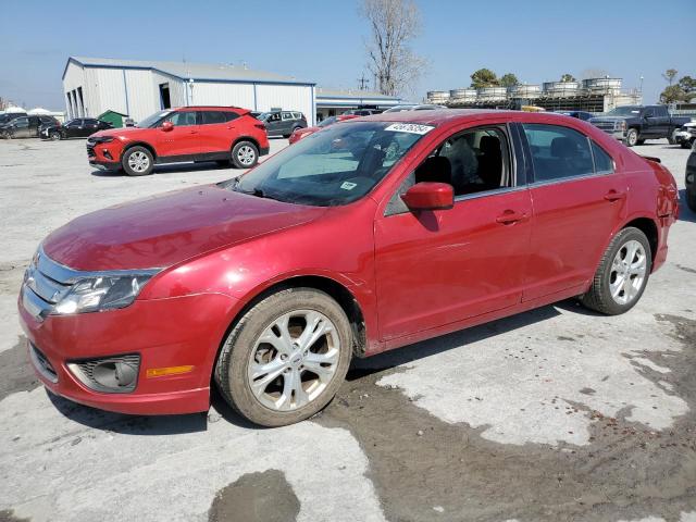 3FAHP0HG7CR283412 - 2012 FORD FUSION SE RED photo 1
