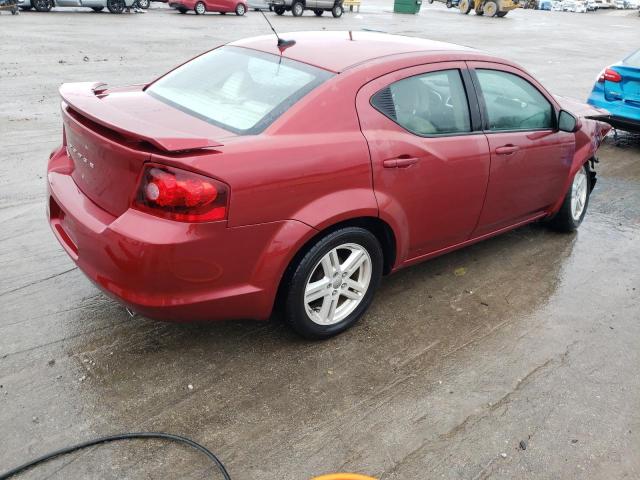 1C3CDZCB6EN233219 - 2014 DODGE AVENGER SXT MAROON photo 3