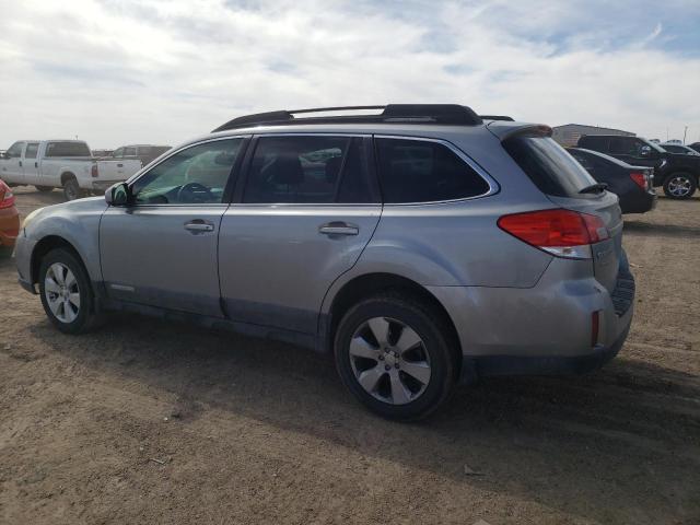 4S4BRCKC6A3347500 - 2010 SUBARU OUTBACK 2.5I LIMITED SILVER photo 2