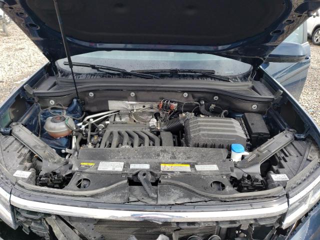 1V2KE2CA9NC203919 - 2022 VOLKSWAGEN ATLAS CROS SE Синий фото 11