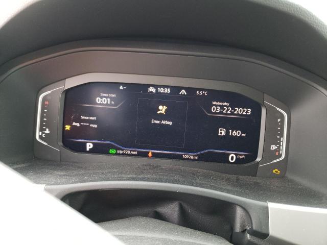 1V2KE2CA9NC203919 - 2022 VOLKSWAGEN ATLAS CROS SE Синий фото 9