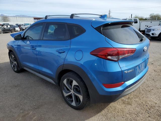 KM8J33AL6JU720981 - 2018 HYUNDAI TUCSON SPORT BLUE photo 2