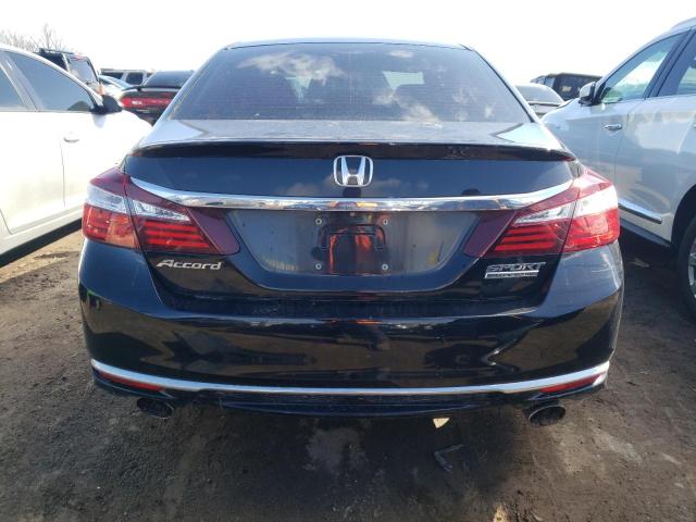 1HGCR2F11HA090412 - 2017 HONDA ACCORD SPORT SPECIAL EDITION BLACK photo 6