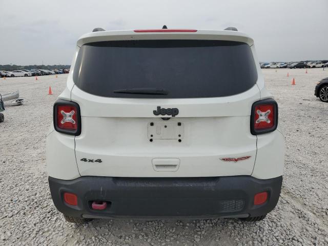 ZACCJBCBXJPG79564 - 2018 JEEP RENEGADE TRAILHAWK WHITE photo 6