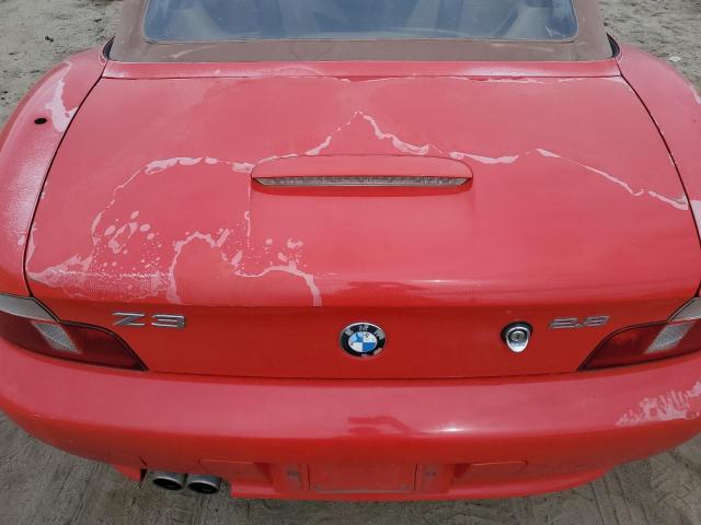 4USCH3343YLF42612 - 2000 BMW Z3 2.8 RED photo 10