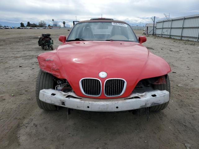 4USCH3343YLF42612 - 2000 BMW Z3 2.8 RED photo 5