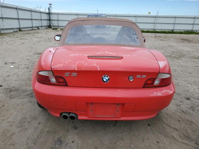 4USCH3343YLF42612 - 2000 BMW Z3 2.8 RED photo 6