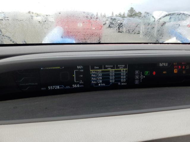 JTDKARFP8H3064408 - 2017 TOYOTA PRIUS PRIM 栗色 照片 9